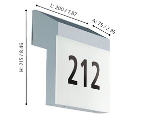 Venkovní solární nástěnné svítidlo - 4