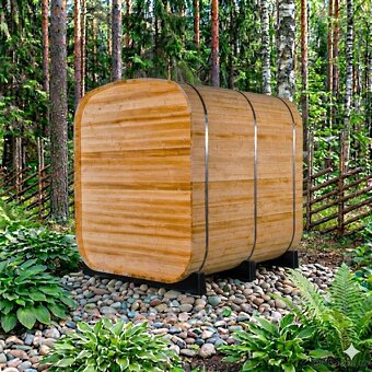 Finská sauna hranatá thermowood 240 - 4