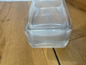 Těžká váza z hutního skla - 4