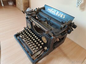 Starožitný psací stroj Mercedes - 4