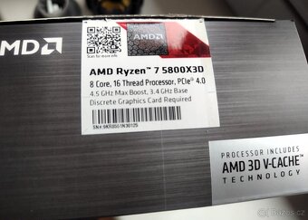 AMD Ryzen 7 5800x3D - 4