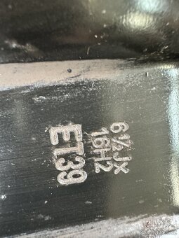 Prodám 4 x ocelové disky Opel Astra, Zafira 6,5 x 16 - 4