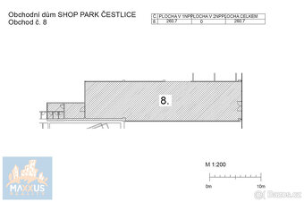 Pronájem obchodních prostor/showroomu (260,7 m2), SHOP PARK - 4