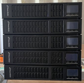 PowerWalker VFI 3000CRM LCD - Záložní zdroje - 5 kusů - 4