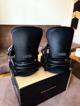 Burton Cartel EST L pánské vázání na snowboard jako nové - 4