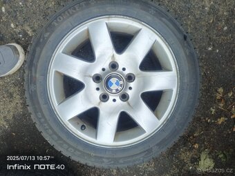 Alu kola na bmw 5x120, R16 zimní pneu - 4