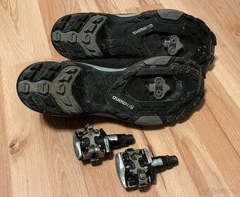 Shimano tretry + zarážky vel 44. - 4