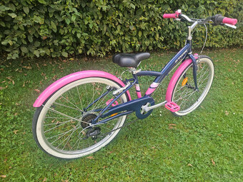 24" dívčí juniorské silniční kolo B-TWIN, rám 13" - 4
