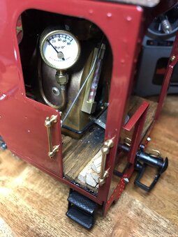 Parní lokomotiva na uhlí, rozchod 2 m, 45 mm - 4