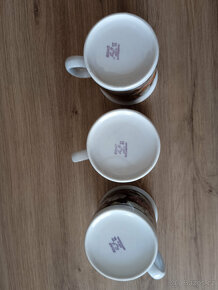 Retro porcelánové hrnky 3ks - ovoce - 4