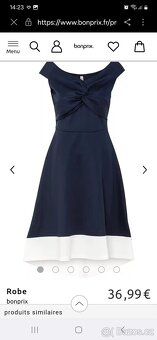 Společenske / plesove šaty velikost L - 4