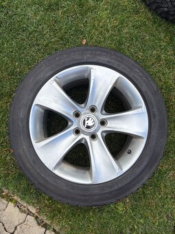 ALU DISKY SE ZIMNÍ PNEU 205/55 R16 - 4
