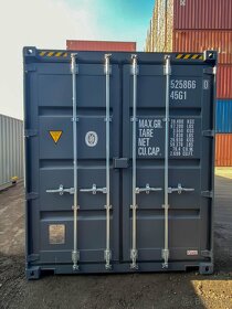 Lodní kontejner 40'HC ŠEDÝ RAL 7016 DOPRAVA ZDARMA - 4