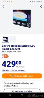 Stropní led světla SMART - 4