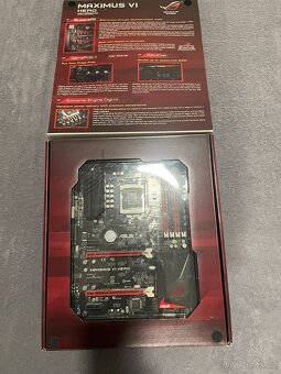 ASUS Maximus VI Hero – Z87, LGA1150, TOP stav + krabice - 4