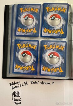 Kusové karty TCG Pokémon STARÉ PŘES 20LET (ORIGINÁL) - 4