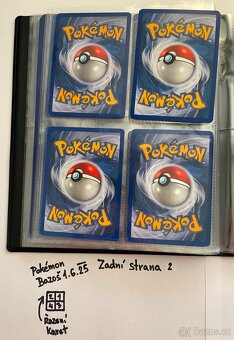 Kusové karty TCG Pokémon STARÉ PŘES 20LET (ORIGINÁL) - 4