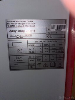 Svářečka CO2 - 4