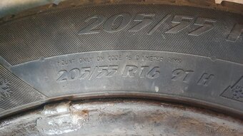 Sada zimních pneu 205/55r16. 5x100 - 4