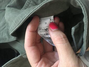 Pánské khaki kapsáče Pier One vel. 31 - 4