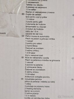 Přenosná elektrická trouba, 24V/300W, 9l Allride - 4