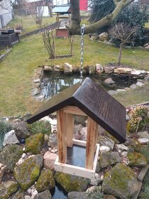 Krmítko, EKO nátěr, masivní dřevo, 100% ruční práce - 4