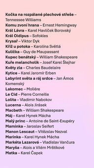 Vypracované maturitní otázky - český jazyk (ČJ) - četba - 4