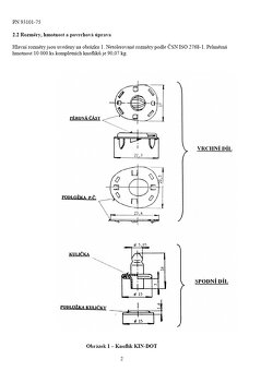 Nýtovací knoflík stiskací - KIN DOT - 4