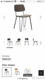 Design židle z kavárny, a stoly restaurace, 42ks - 4