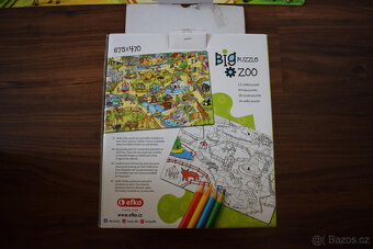Malovací Big puzzle Zoo 24 dílků (Efko) - 4