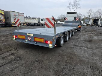NÁVĚS PLOŠINOVÝ NOOTEBOOM r.2011, roztahovací o 8m - 4