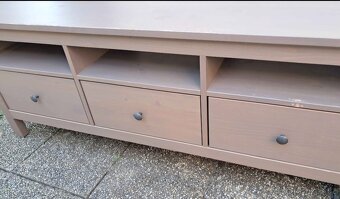 TV stolek IKEA šedohnědá - 4