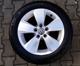 Alu kola originál VW Golf VII, Škoda Octavia III 5x112 R16 - 4