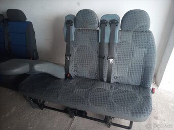 PRODÁM TROJSEDAČKY S PÁSY FORD TRANSIT - 4