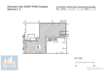 Pronájem obchodních prostor/showroomu (219,4 m2), SHOP PARK - 4