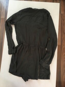 Khaki kraťáskový overal, vel S/M, New look - 4