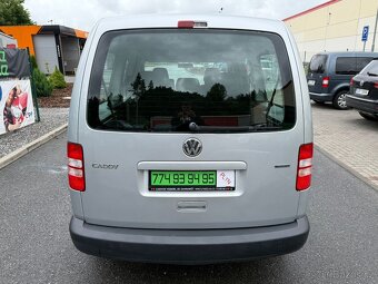 ► VW CADDY MAXI 2,0 CNG MPI - 7 MÍST, TOP KM ◄ - 4