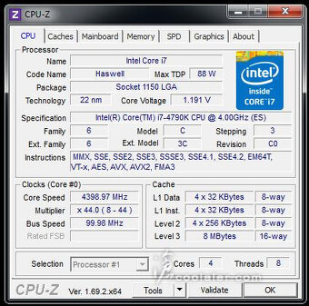 CPU Intel Core i7-4790K, TURBO 4,4Ghz, socket 1150, orig bal - 4