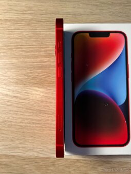 Apple iPhone 14 128GB červená - KONDICE BATERIE 98% - 4