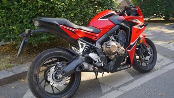 Honda CBR 650F – 35 kW, možno řídit s A2, perfektní stav - 4