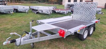 👉 Přívěs TEMARED BUILDER 3 3015/2 S 3,5T – přeprava bagrů - 4