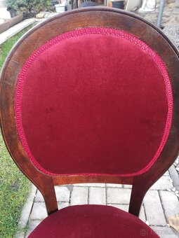 Starožitné židle Francie. - 4