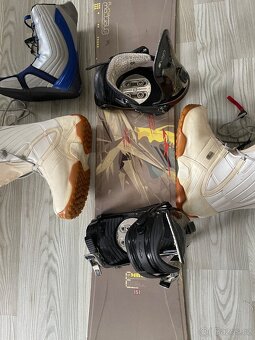 Snowboard Morrow 151 cm. Boty 39-40 - 4