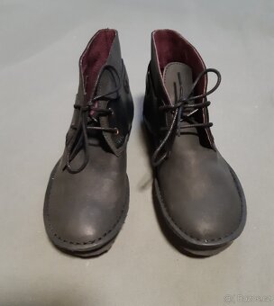 kožené kotníkové boty - 4