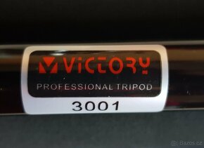 Nový VICTORY Professional DSLR Tripod 3001 hliníkový - 4