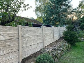 Betonový plot - 4