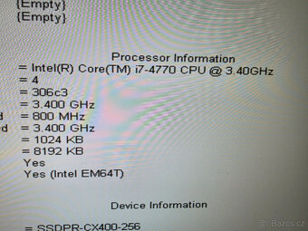 Procesor INTEL i7 4770 - 4