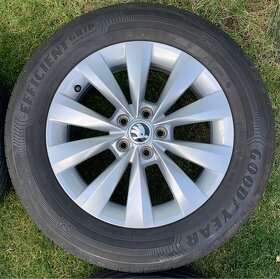 Alu kola Škoda 5x100, R16, letní,TOP - 4