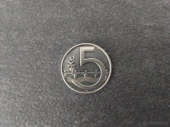 5 Kč - raritní ražba - 4