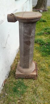 Starodávná litinová kamna Alfa Thermo Patent 49686 - 4